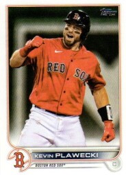 2022 Topps Series 2 #393 Kevin Plawecki - Red Sox